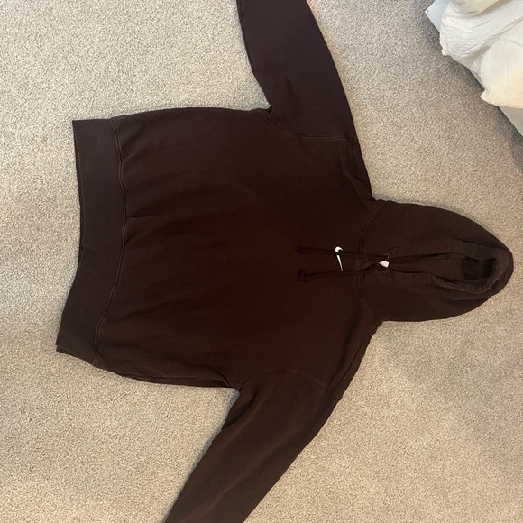 Nike Tops - Brown Hoodie with Logo